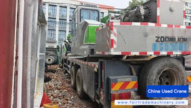 Buy Zoomlion ZTC201V551 Used Crane / 3 Buy Zoomlion ZTC201V551 Used Crane / 3